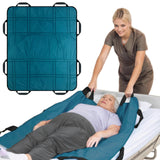 NurtureCare Upgrade 3-Layer Comfort Positioning Bed Pad, 48x 40  , with Reinforced Handles - Washable Waterproof Transfer B