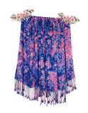 Chandwasia Satin Scarf, Scarves, Viscose Fabric Stoles & Attractive Design For Men & Women Summer & Winters Classy Look.