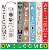 Welcome Stencil, Extra Large Stencils for Painting on Wood Reusable, Sunflower Stencil and Other Wood Stencils, Wood Craft Suppl