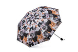 The Paragon Cat Umbrella Compact & Portable Accessory with PhotoRealistic Kitty Images