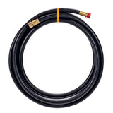 MSA 455022 Neoprene Air Hose for Constant Flow Airline Respirator with Brass Fittings, 50 Length, 3/8 ID