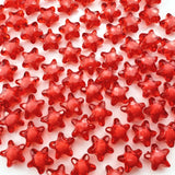 Tingoons 250 PCS 11mm Acrylic Star Beads Loose Spacer Colorful Beads for DIY Craft Jewelry Making Bracelet Necklace Earring Orna