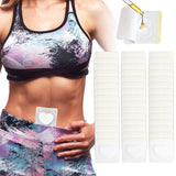 108pcs Castor Oil Patches for Belly Button, Castor Oil Pack Wrap for Belly Button, Self Adhesive Disposable Patch Cover