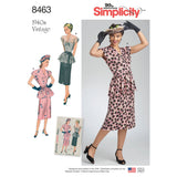 Simplicity Vintage Dresses, H5 (68101214)