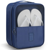 Dhyanexa Portable Travel Shoe Storage Bag For Packing 3 Pair Storage Bag Waterproof Foldable Footwear Organizer For Luggage & Wa