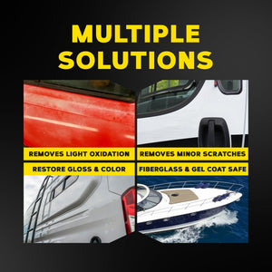 Meguiars M5001 Marine/Rv One Step Cleaner Wax, 1 Gallon