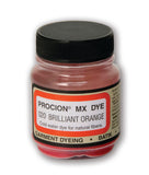 Jacquard Procion Mx Dye Undisputed King of Tie Dye Powder Brilliant Orange 2/3 Oz Cold Water Fiber Reactive Dye Made in 
