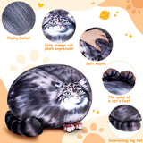 Achwishap Cat Plush,Soft Cat Stuffed Animals,Kawaii Steppe Cat Plush Toys,Cute Plushies Cat Body Pillow,Kitten Stuffed Animal Hu