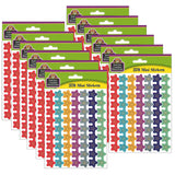 Teacher Created Resources Marquee Stars Mini Stickers, 378 Per Pack, 12 Packs