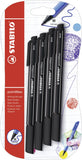 STABILO Fineliner pointMax Pack of 4 Black