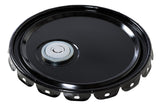 Vestil Un Rated Spout Top Steel Lid for 5 Gallon Pail Black
