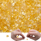 XIANNVXI Citrine Beads, Natural Chip Stone Beads 400Pcs Crystal Bead 5-8mm Irregular Healing Crystal Loose Rocks for DIY Jewelry