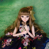 Proudoll 1/3 BJD Doll 60cm - 24 Princess Maud SD Ball Jointed Dolls, Customized Doll Body with Clothes Outfit Set