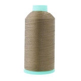 Mandala Crafts Size 92 280D T90 Bonded Nylon Thread - Dark Beige 1100 YDs Tex 90 Heavy Duty Sewing Threads for Leather, Jeans, W