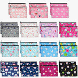 Silkfly 30 Pieces Teeth Makeup Bags Dentist Gifts Dental Hygienist for Women Nurse Cute Teeth Cosmetic Bags Dental Assistant Acc