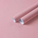 Dimoon 17.7x177 Peel and Stick Wallpaper Pink Contact Paper for New Environmentally Friendly Materials Thickening Upgrade Em