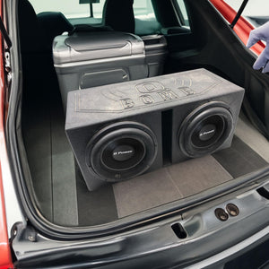 Qpower Dual 12'' Woofer Box ''Q Bomb''