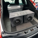 Qpower Dual 12'' Woofer Box ''Q Bomb''