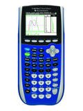 Texas Instruments TI-84 Plus C Silver Edition Graphing Calculator with Color Display (Blue)