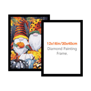 NAIMOER Diamond Painting Frames 1Pack, Frames for 12x16in/30x40cm Diamond Painting Canvas, Diamond Art Accessories Frame Self-Ad