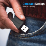 SABRENT USB External Stereo Sound Adapter for Windows and Mac. Plug and Play No Drivers Needed. (AU-MMSA)