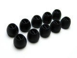 10pcs- (Sn-Sm) Replacement Set Earbuds Eartips Compatible with AKG by Harman: K324P, K321, K330, K340, K374, K375, K390, K391 NC