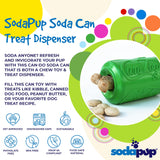 Sodapup Dog Chew Toy And Treat Dispenser - Enrichment Dog Toys - Treat Dispensing Dog Toys - Dog Puzzle Toys - Dog Treat Toy - L