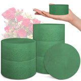 6 Packs Round Floral Foam Blocks,3 Large Dry Floral Foam for Artificial Flowers,Flower Foam Blocks for Wedding Aisle Flowers P