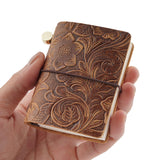 GZYUEYAO Pocket Travelers Notebook Refillable 3 Inserts 192 Pages