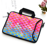 RICHEN 14 15 15.4 15.6 inch Laptop Shoulder Bag Notebook Handle Sleeve Neoprene Soft Carrying Travel Case with Accessories Pocke