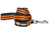 Doghelios Freestyle 3-In-1 Explorer Sporty Fashion Convertible Pet Dog Backpack, Harness And Leash, Large, Orange