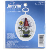 Tobin Janlynn Mini Cross Stitch Kit 2.75 OvalGnome (18 Count)