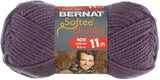 Bernat Softee Chunky Yarn, 3.5 Oz, Gauge 6 Super Bulky, Dark Mauve