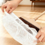 50 Pcs Disposable Broom Covers Pet Hair Removal Broom Cloth Cover Caps Sweeping Fur Remover Tool Fit Carpets Hard Floor