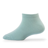 Young Wings WomenS_Socks Aqua Colour Cotton Fabric Solid Free Size Low Ankle Length Casuals Wear Socks Pack Of 1 W16015