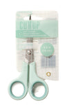 American Crafts Cut Up Scissors ExtraFine Tip Gold Mint, 5 Arts Crafts Supplies Cutting Tools Stainless Steal Blades Soft Grip