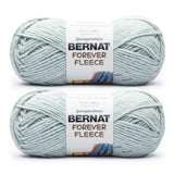 Bernat Forever Fleece - 2 Pack of 194 Yards/9.9 oz Sage 100% Polyester Yarn