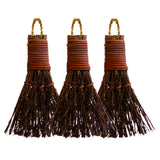 Cinnamon Broom Cinnamon Scented 3in (3 Pack) Mini Broomsticks Decorative Witch Broom for Door Protection & Halloween Dcor