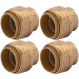 Endstp Brs 3/4Psh 4P Sb (Pack Of 1)
