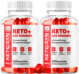 LIVORKA (2 Pack) Ketosyn ACV Gummies, Keto Syn Gummies, Ketosyn Keto Plus ACV Gummies, Ketosyn Keto ACV Gummies, Keto Syn ACV Gu