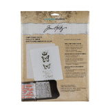 Tim Holtz Ideaology Stamp Refill Sheets, Use with Stamp Storage Binder CH93822 Sold Separately, Pack of 8 Sheets (CH93823) , 