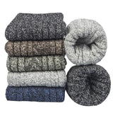 Ysense Beau WomenS 5 Count Merino Wool Socks, Black, Navy Blue, Light Grey, Dark Green, Grey, Size 48, Full Length