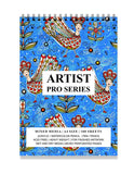 Paper Plane Design Wire Bound Artists Sketch Drawing Book, A4 Size, 75 Pages, 140 GSM (Multi2)
