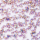1440Pcs Light-Purple Ab Crystal Rhinestones,Glass Flatback Rhinestones Mini Gemstones for Nail Face Makeup Art Crafts Clothes De