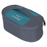 Perfect Star Toiletry Bag For Men & Women, Grey Teal Blue