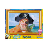 AQUARIUS Spongebob Painty The Pirate 1000pc Puzzle (1000 Piece Jigsaw Puzzle) - Glare Free - Precision Fit - Officially Licensed