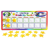 Kenson Kids I Can Do It! Brush My Teeth Reward Chart KPSOH3000 toothbrushing chart, oral hygine, star chart for kids 5x11.5 inch