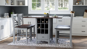Jofran Inc. Asbury Park X-Back Stool (Set Of 2)