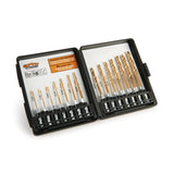 Montana Brands MB64340 14 Piece Titanium Coated Drill Bit Set