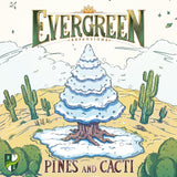 Horrible Guild: Evergreen: Pines and Cacti Expansion - Set of 2 Modular Expansions, Tree Growing Abstract Strategy Board Game, A